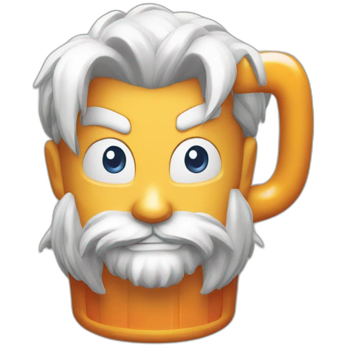 Goku  beer emoji