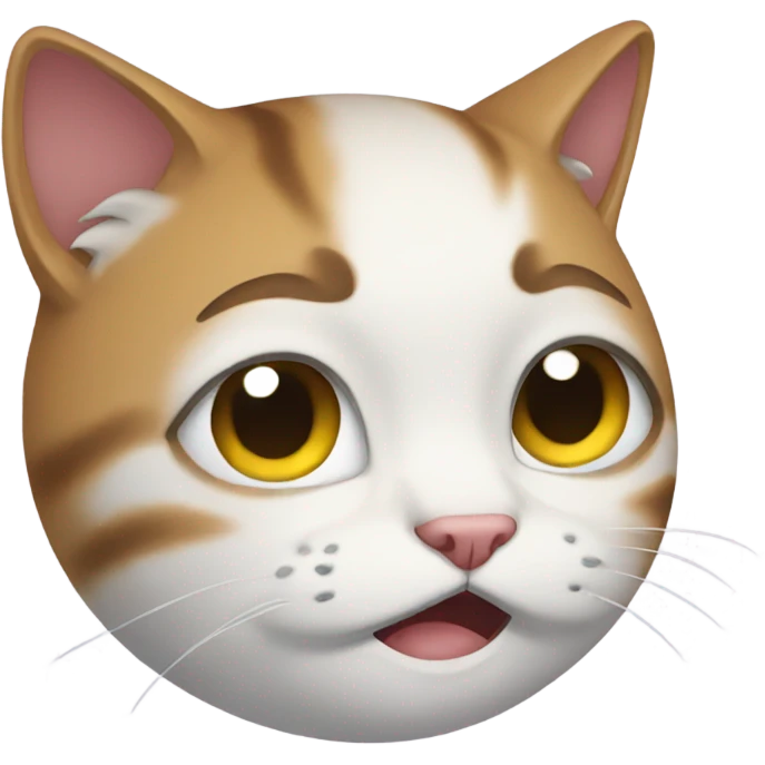Crying cat emoji