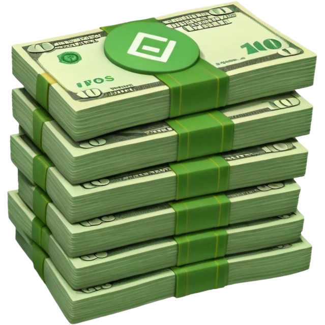 wifi money bill stack emoji