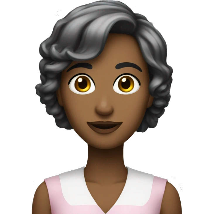 Persona coquette ofendida emoji
