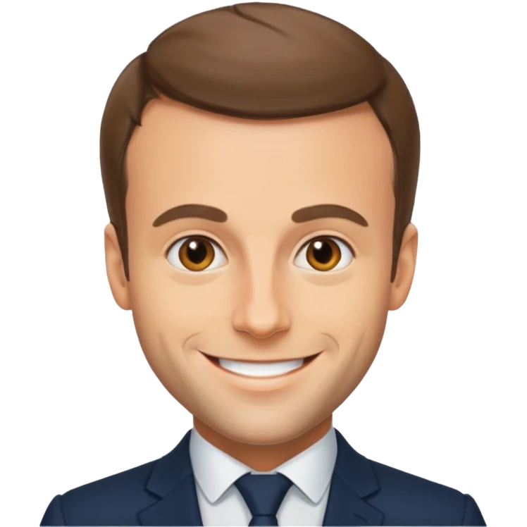 Emanuel Macron  emoji