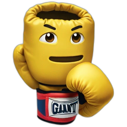 Gant Boxe emoji