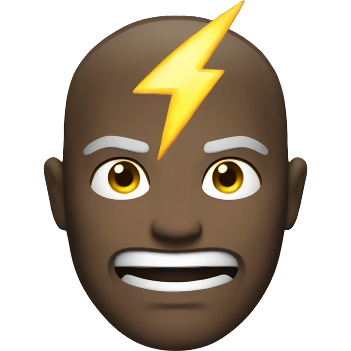 God of lightning emoji