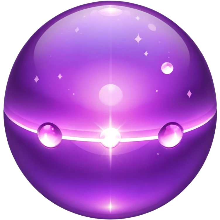 Bejeweled purple magic  emoji