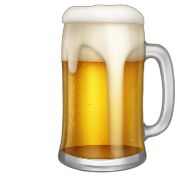 Luffy qui boit une bière emoji