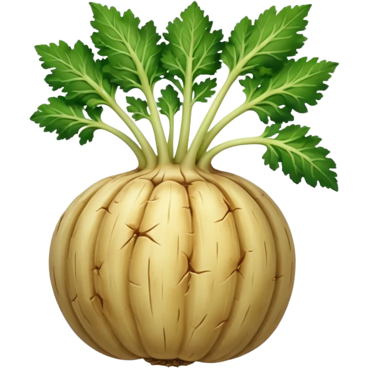 celery root without green parts emoji