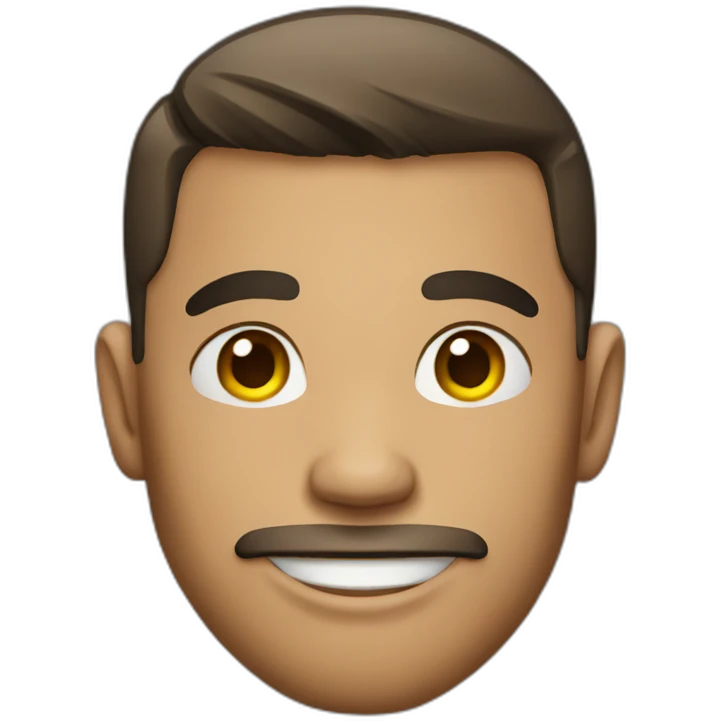 guy with  tatoo emoji