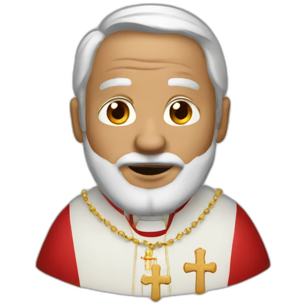 Catholic cardinal emoji
