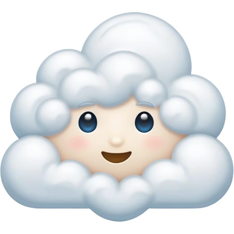 faceless cloud emoji