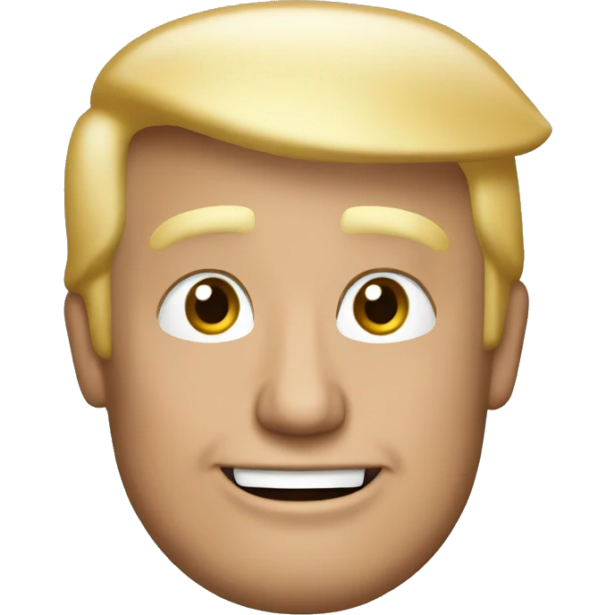 Donald trump happy birthday  emoji