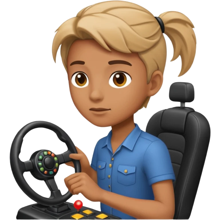 Ride Operator at Controls emoji
