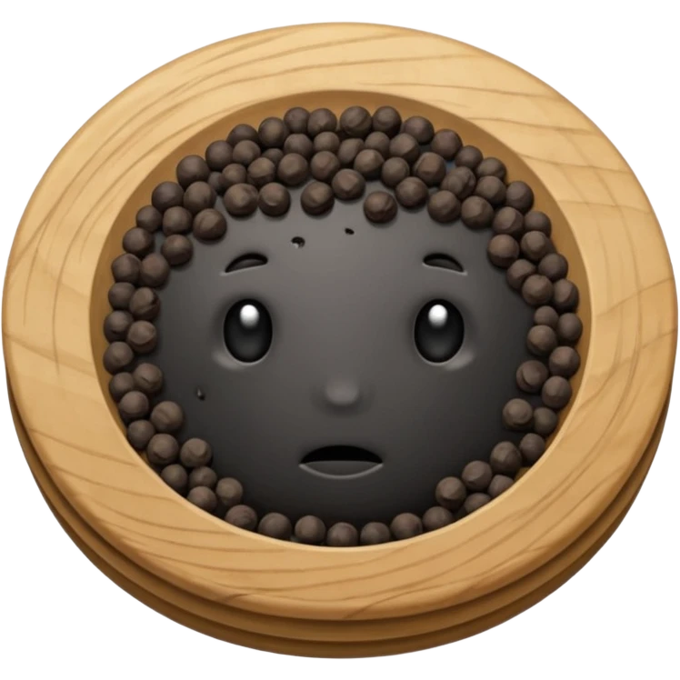 black peppper emoji