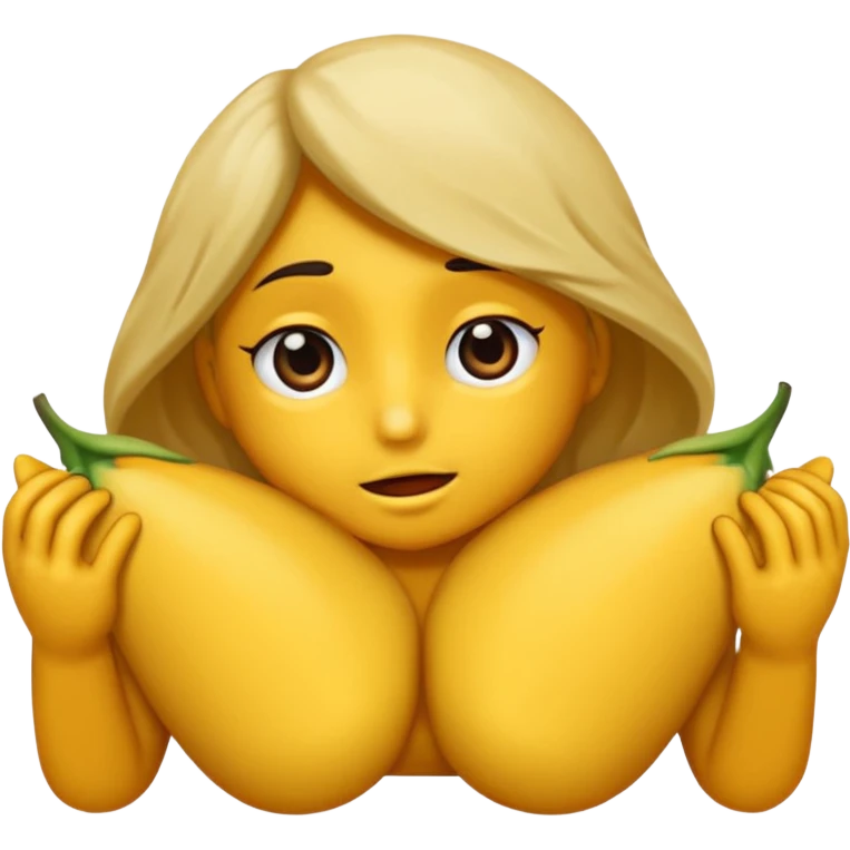 Nude women playing with her pussy emoji