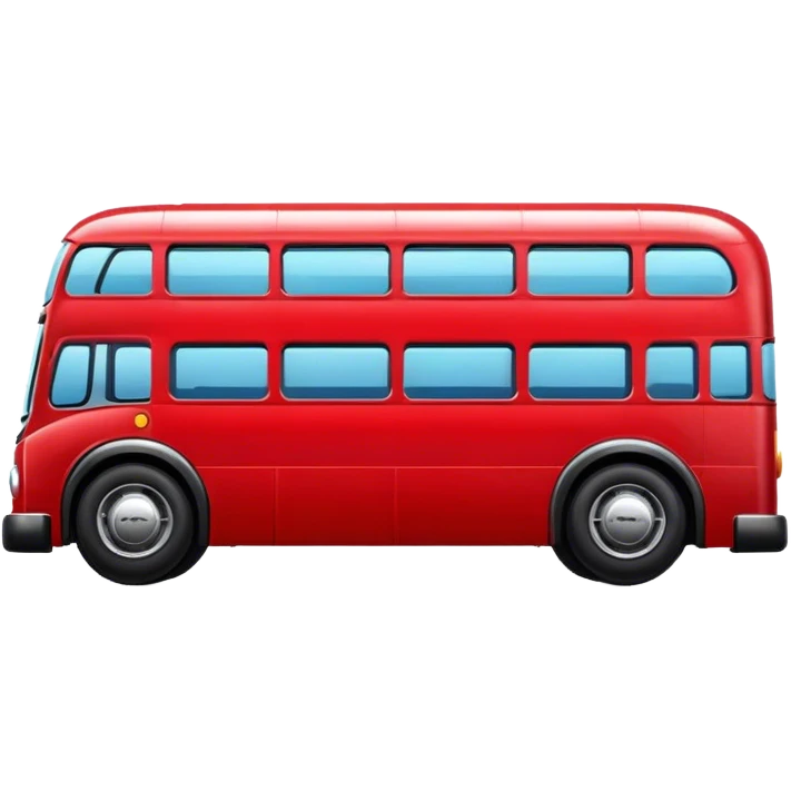 Red Bus emoji