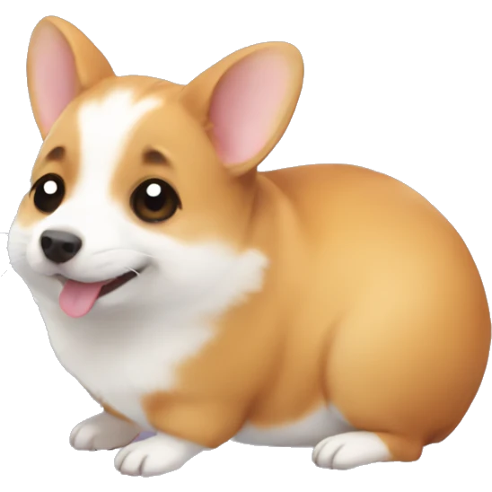 Hamster corgi emoji