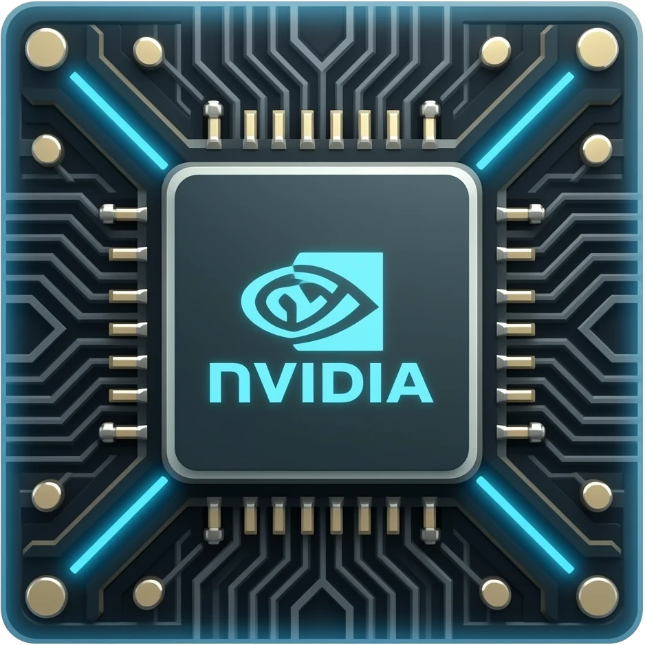 GPU Nvidia A100 3D rectangular video card emoji