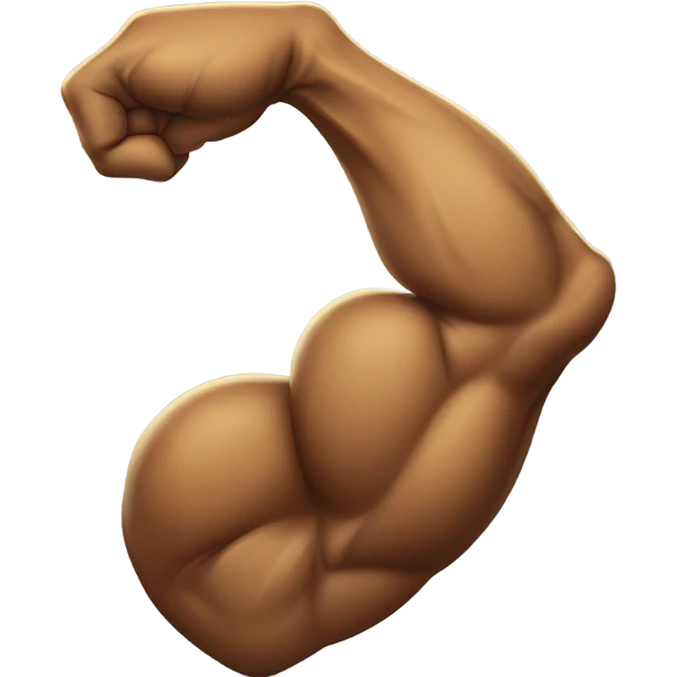 brazo fuerte💪🏼 emoji
