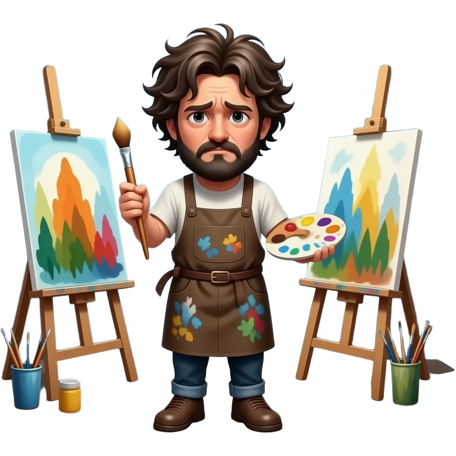 A failed artist emoji