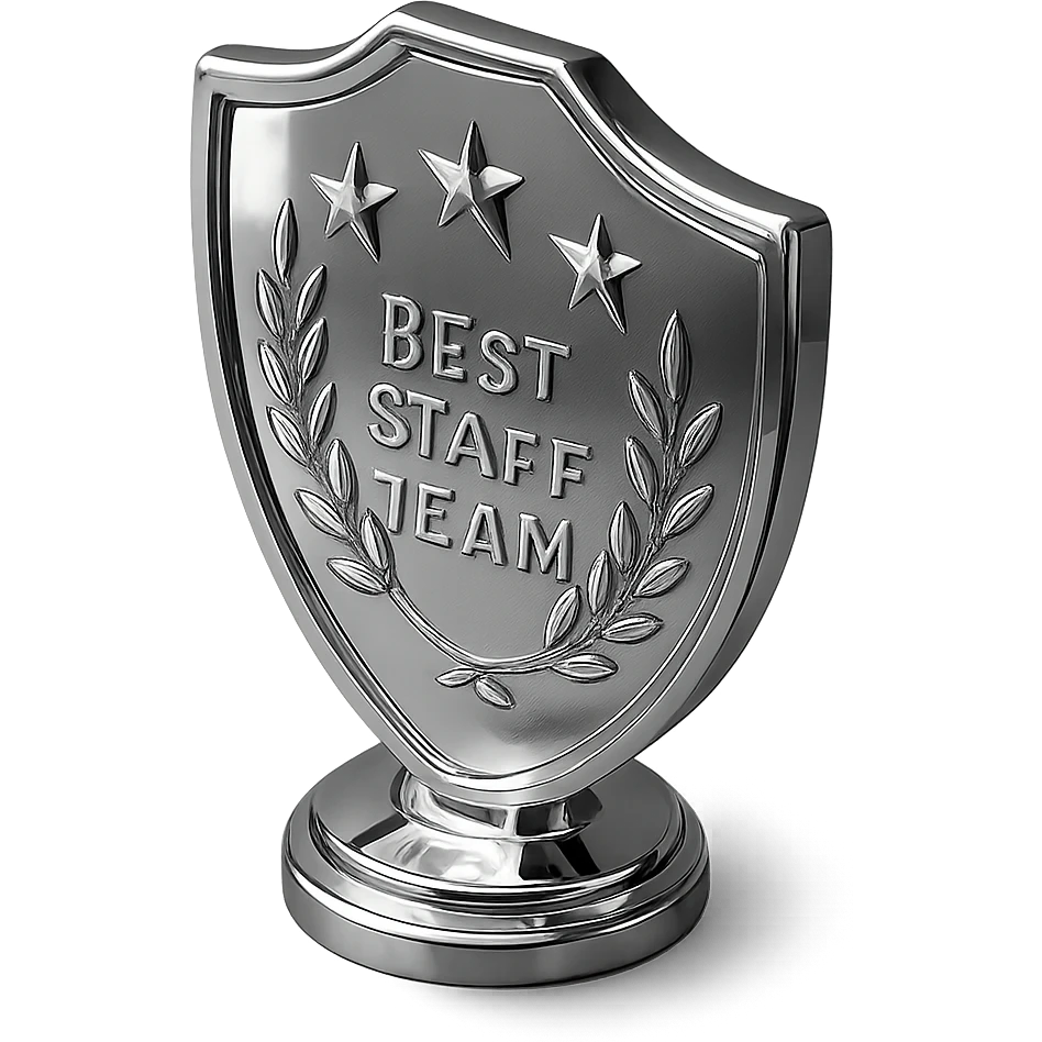 something that symbolizes the best the "staff" team emoji