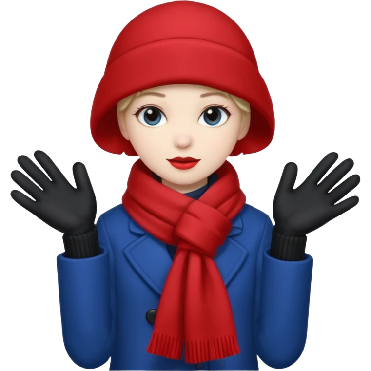 warm winter clothing emoji