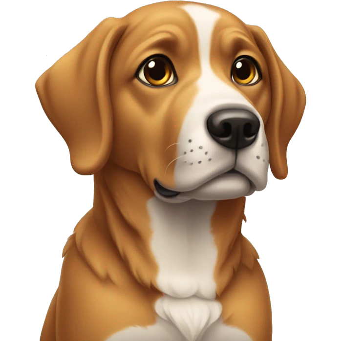 perro guiñando un ojo emoji