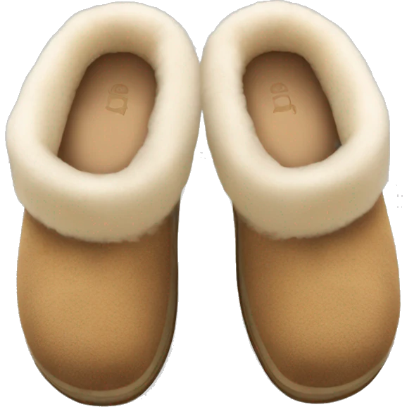 UGG slippers  emoji