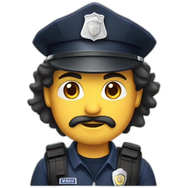 Kayman policia emoji