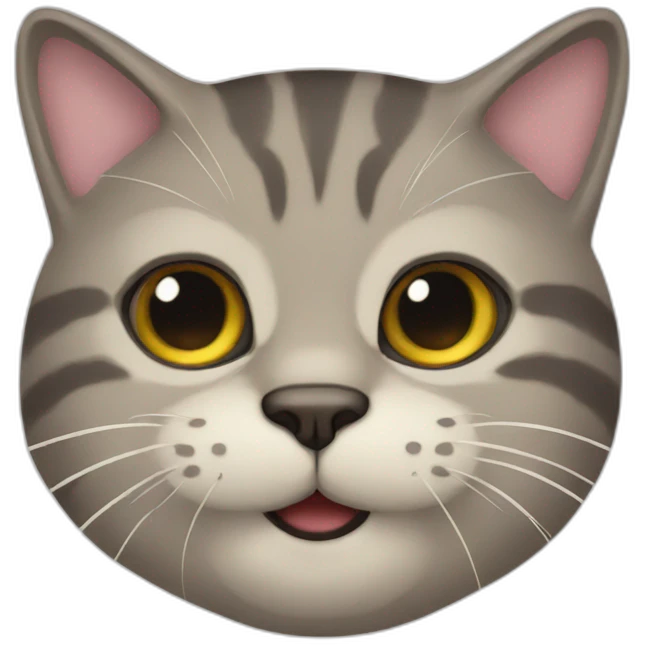 cat with a beard emoji