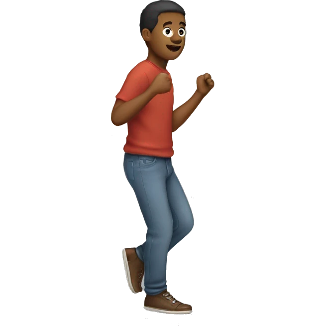 a person making a step upsairs emoji