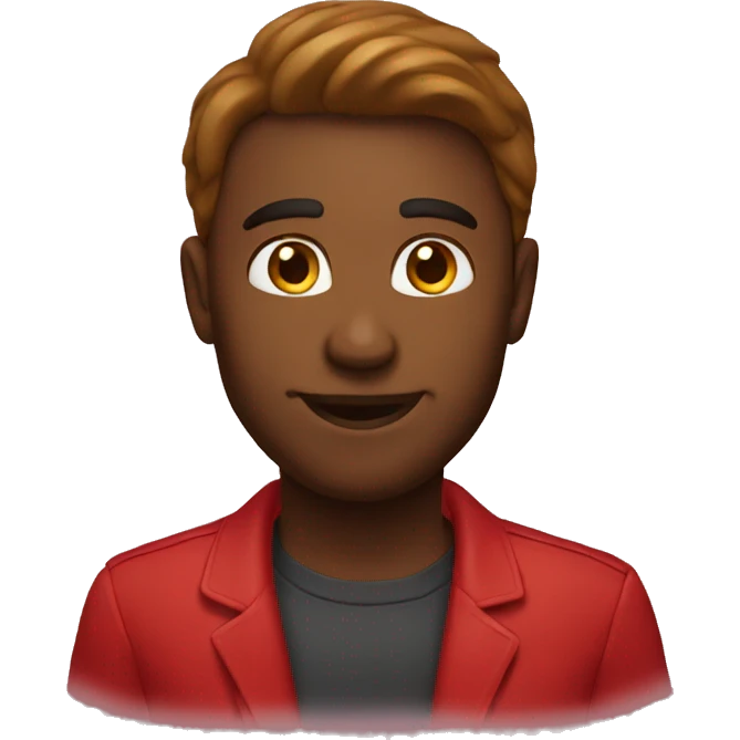 red evening emoji