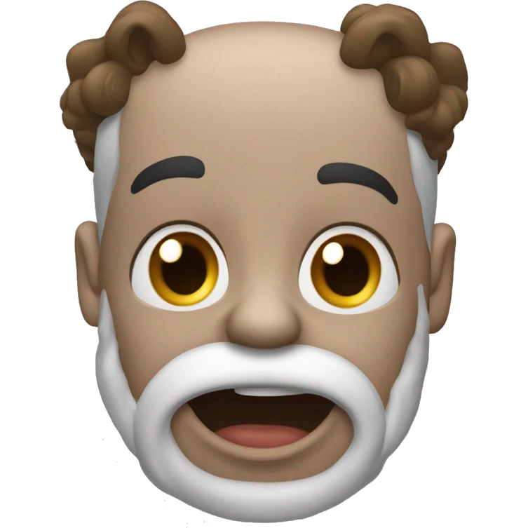 Собака шпиц рыжий emoji