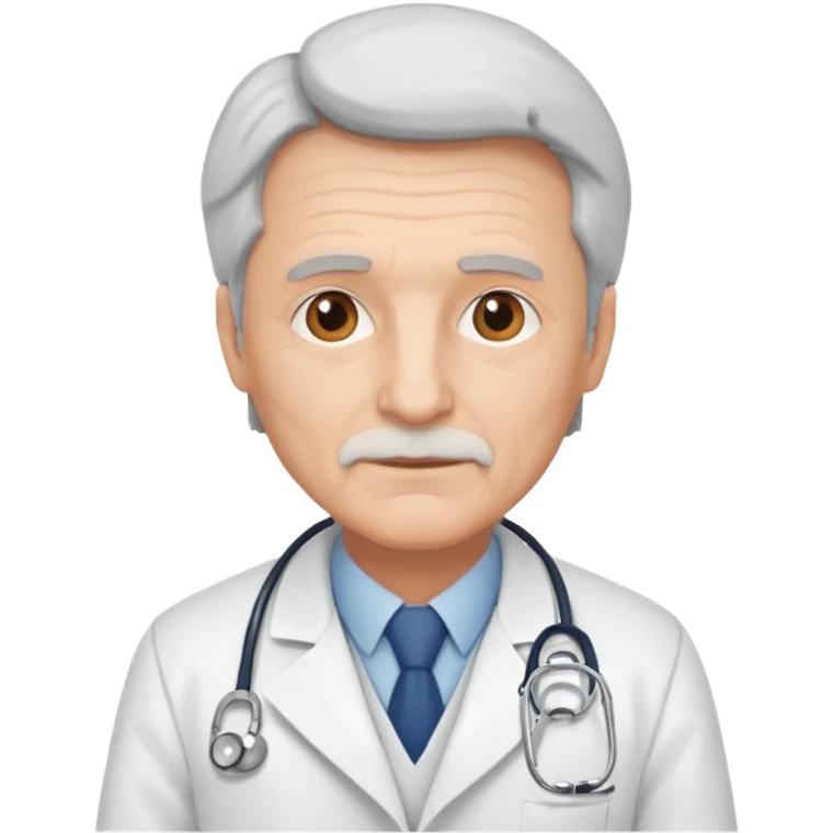 Older male doctor  emoji