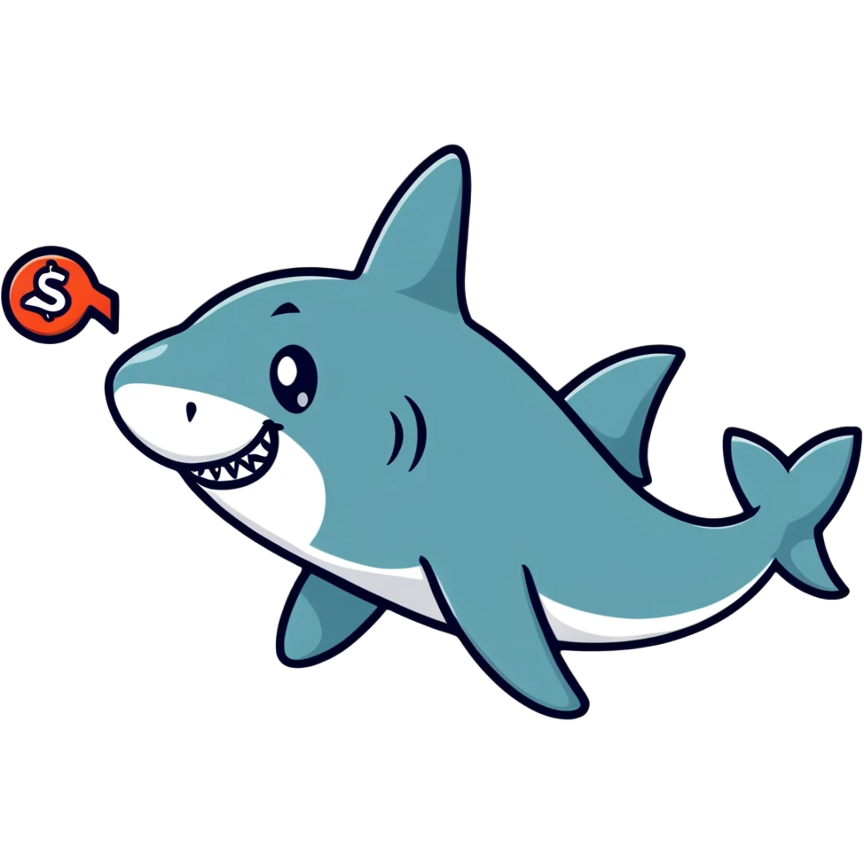 shark giving a thumbs up emoji