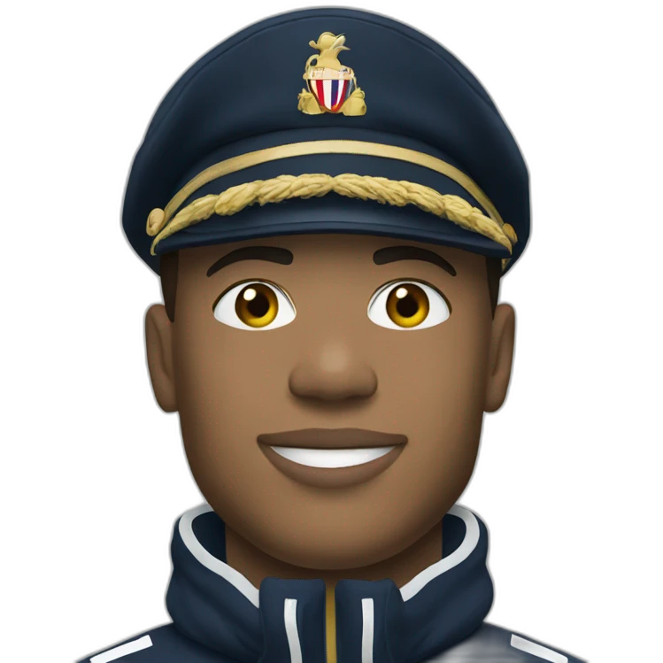 Mbappé capitaine emoji