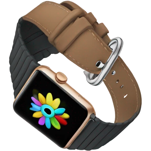 apple watch on the hand emoji