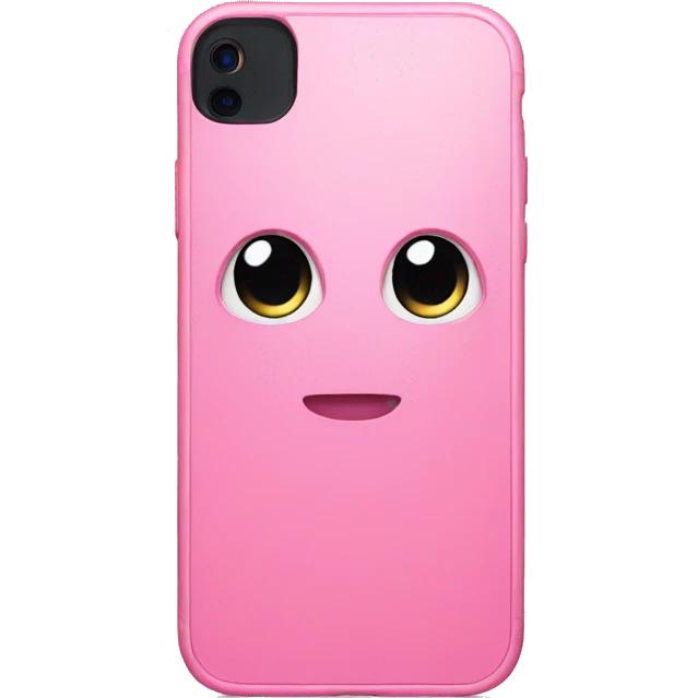 Pink iphone emoji