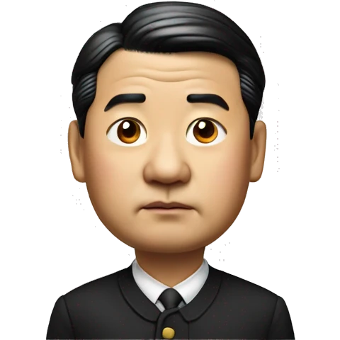 Xi Jinping is thinking serious emoji