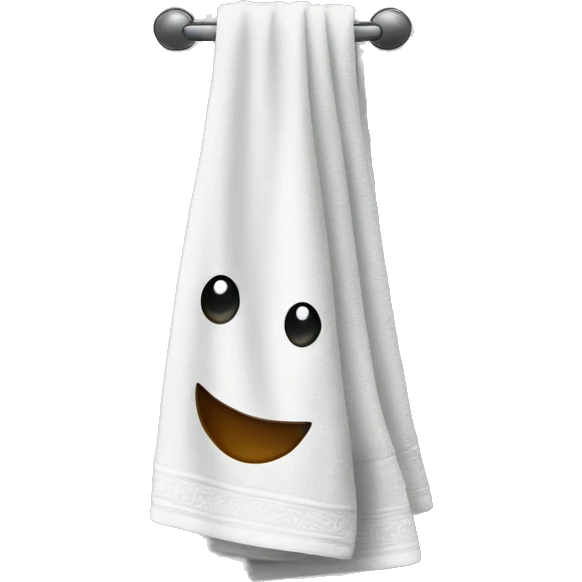 hanging towel emoji