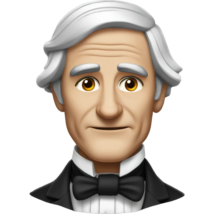 Ralph Waldo Emerson like a God emoji