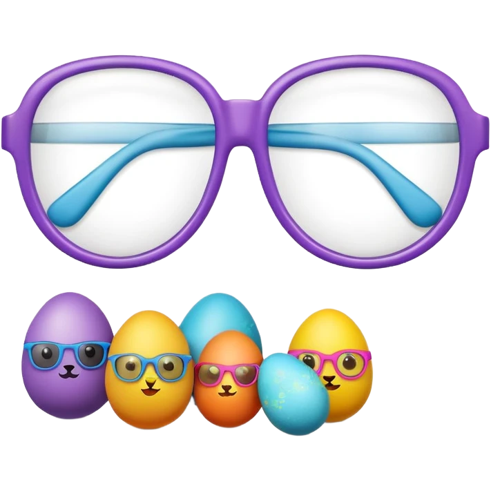 easter glasses emoji