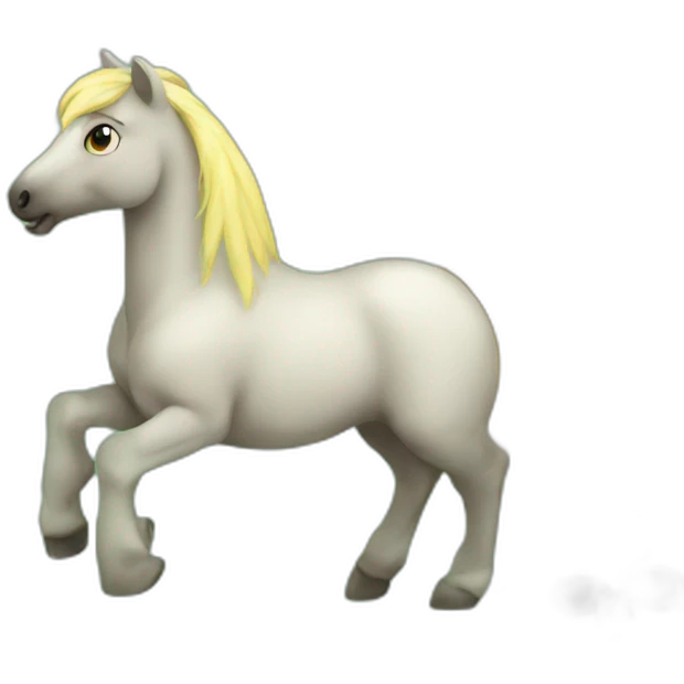 Pferd spring emoji