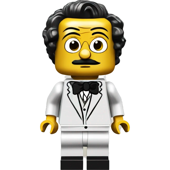 salvador dali lego full body emoji