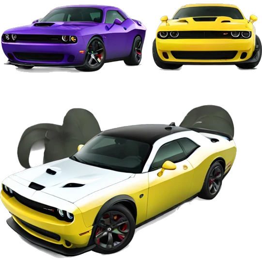 Dodge challenger hellcat emoji