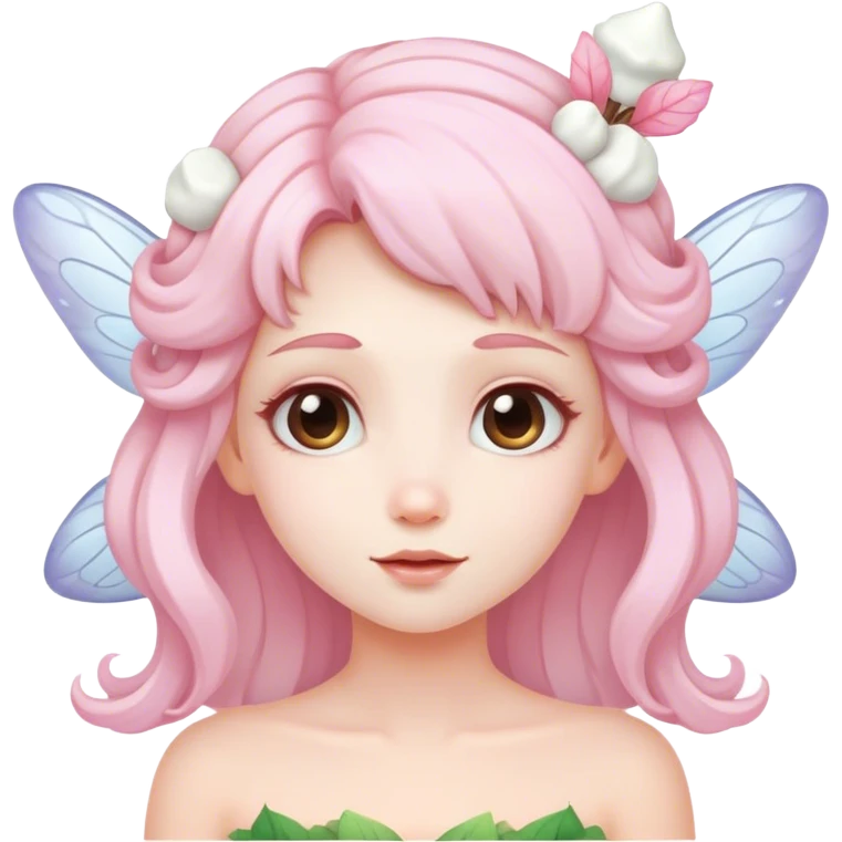 Marshmallow fairy  emoji