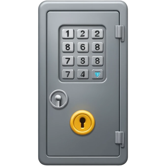 Keypad Safe locker emoji