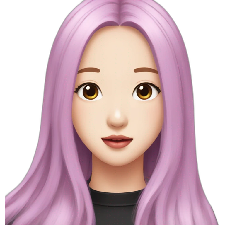 Jisoo from music group blackpink emoji