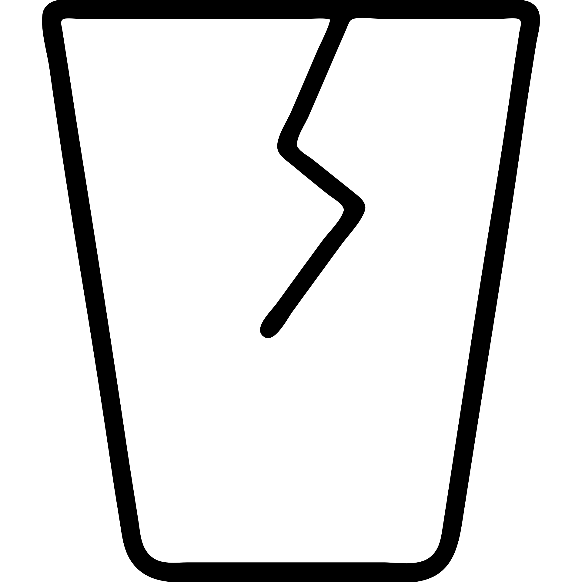 outlined broken glass icon emoji