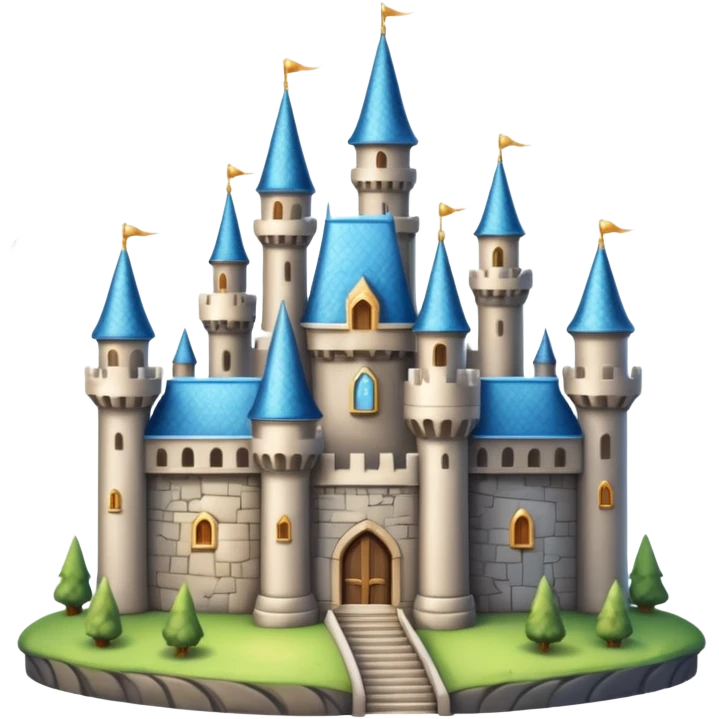 fantasy castle on the sky emoji