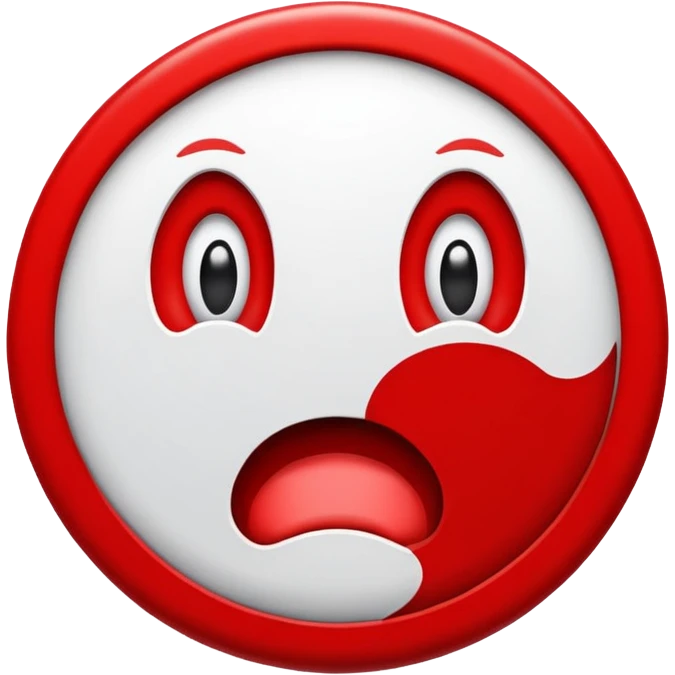 Concept: “Catastrophic 35” – looks like an error badge.

Design spec:

Shape: Solid red circle.

Text: Big white 35 in the middle, bold, slightly tilted.

Vibe: Think “production incident” or “model meltdown”. emoji