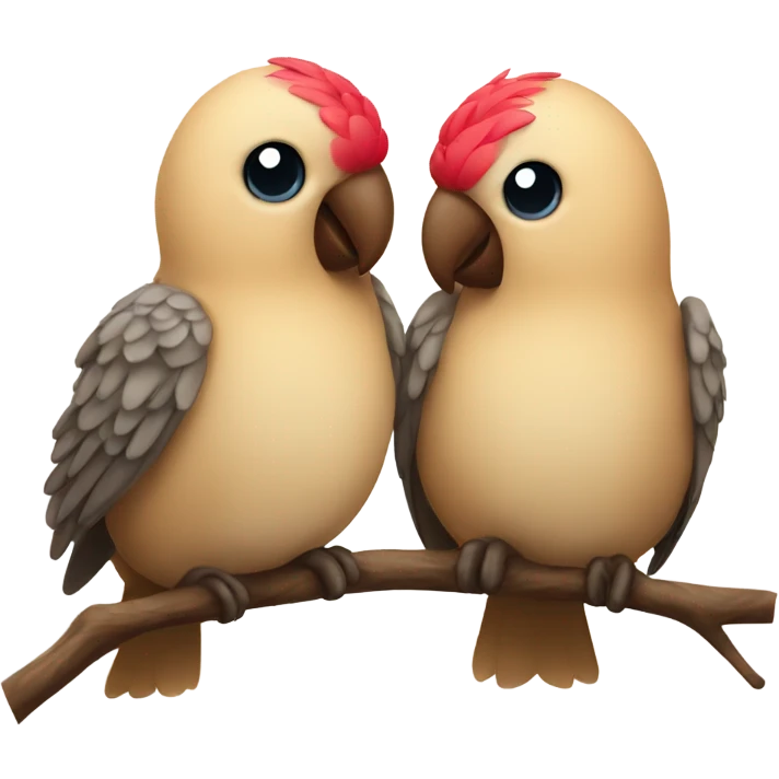 love birds emoji